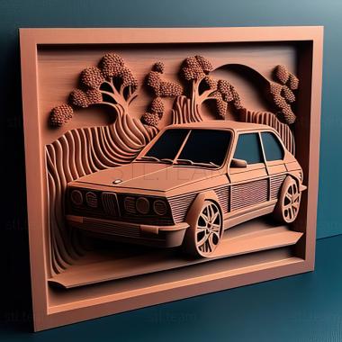 3D модель BMW E28 (STL)